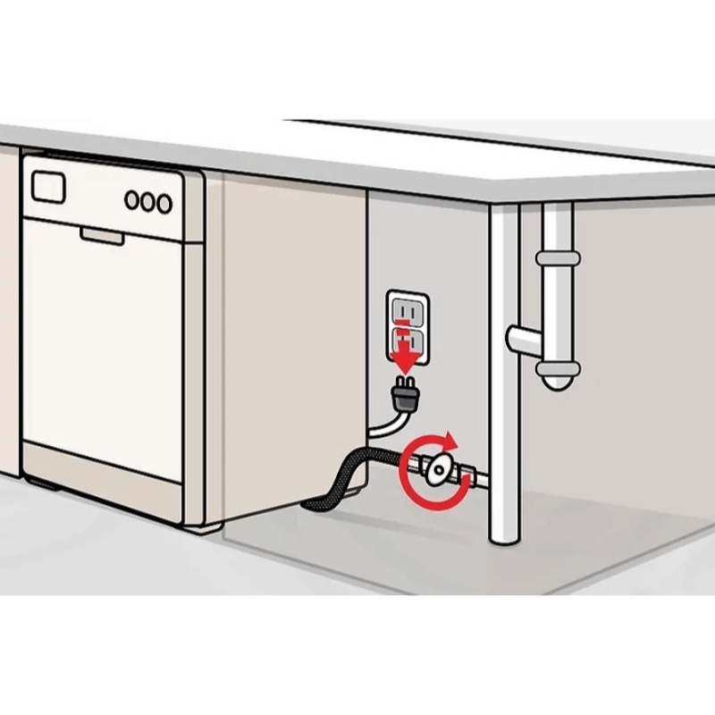 Hướng dẫn lắp đặt máy rửa bát Bosch chi tiết tại nhà 6 Người dùng nên lắp đặt cầu dao và cầu chì riêng cho máy rửa chén để đảm bảo an toàn điện và dễ dàng kiểm soát