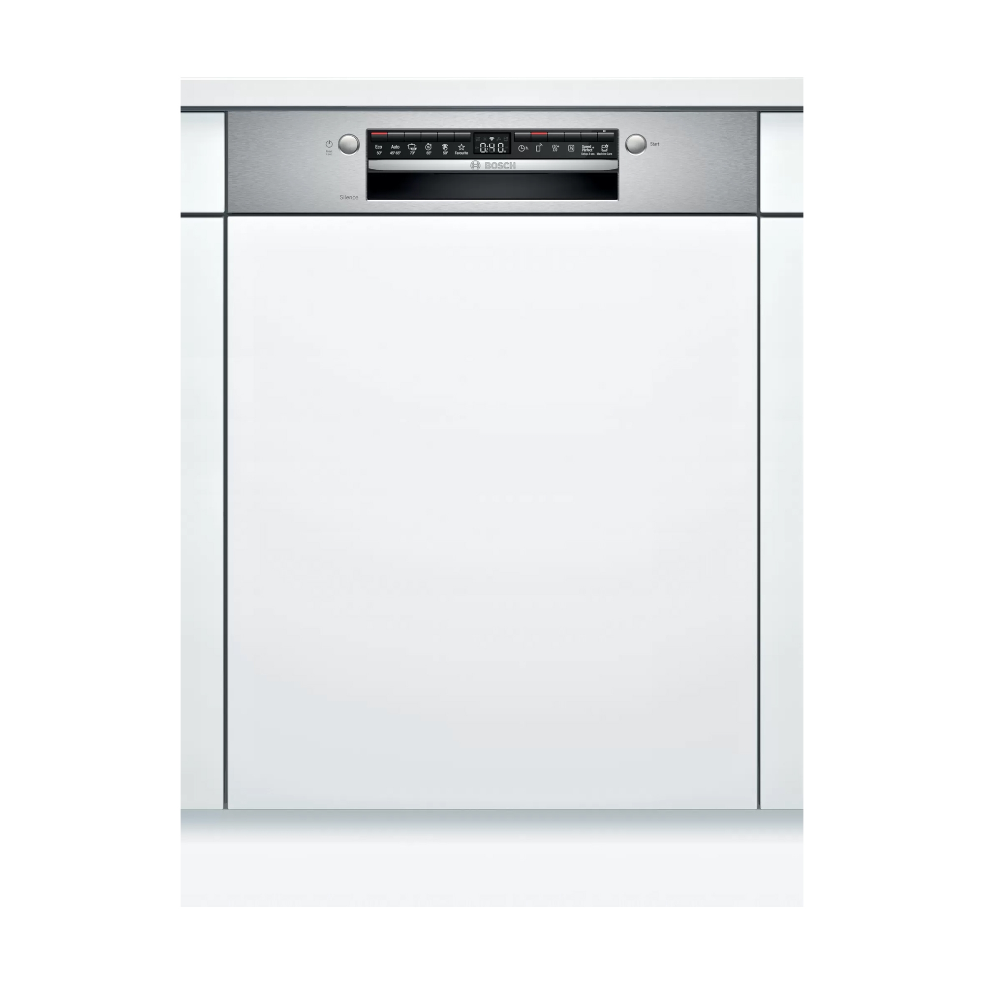 Máy rửa chén Bosch là thương hiệu của nước nào? Có tốt không? 5 Bosch SMI4HVS33E là máy rửa bát bán âm, thiết kế tinh tế, tiết kiệm diện tích