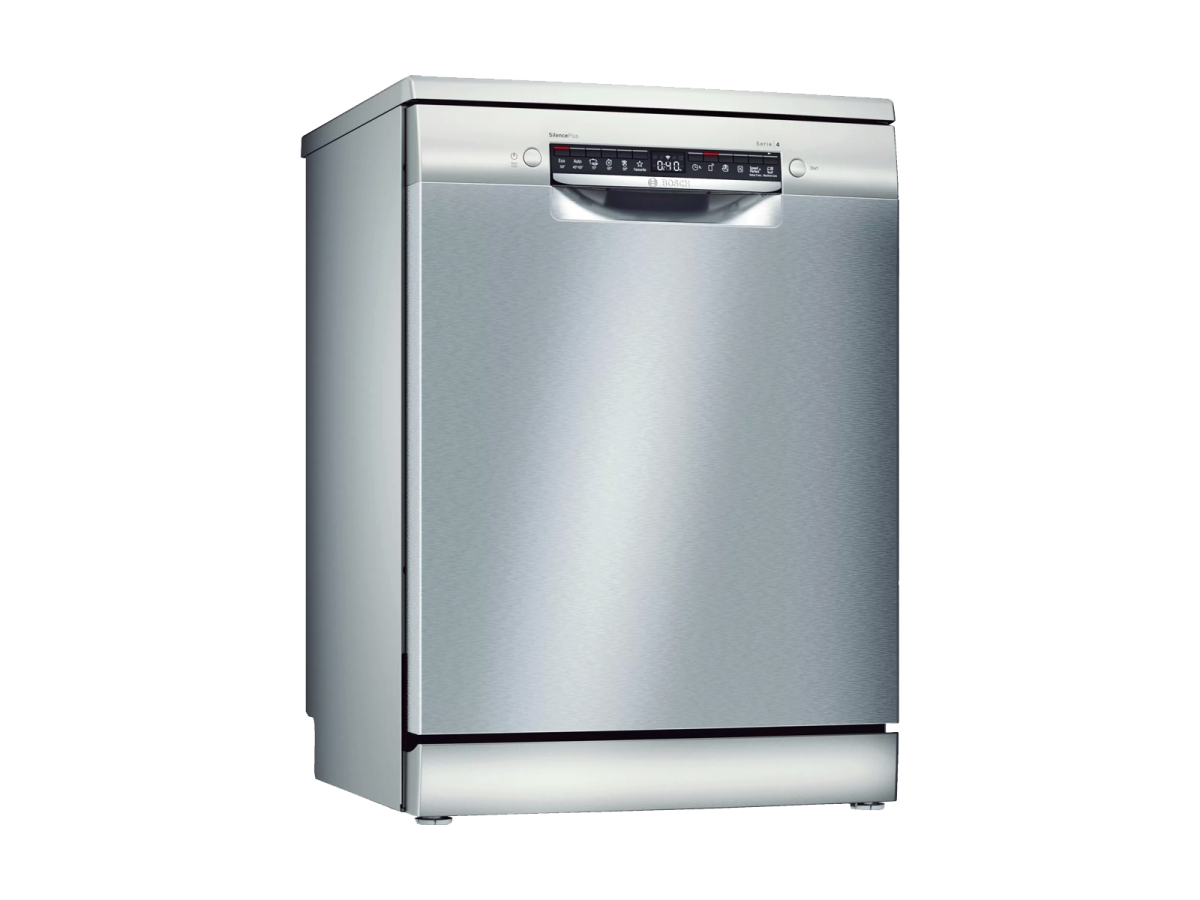Máy rửa chén Bosch là thương hiệu của nước nào? Có tốt không? 7 Máy rửa bát Bosch SMS4EVI14E với thiết kế đơn giản, hiện đại