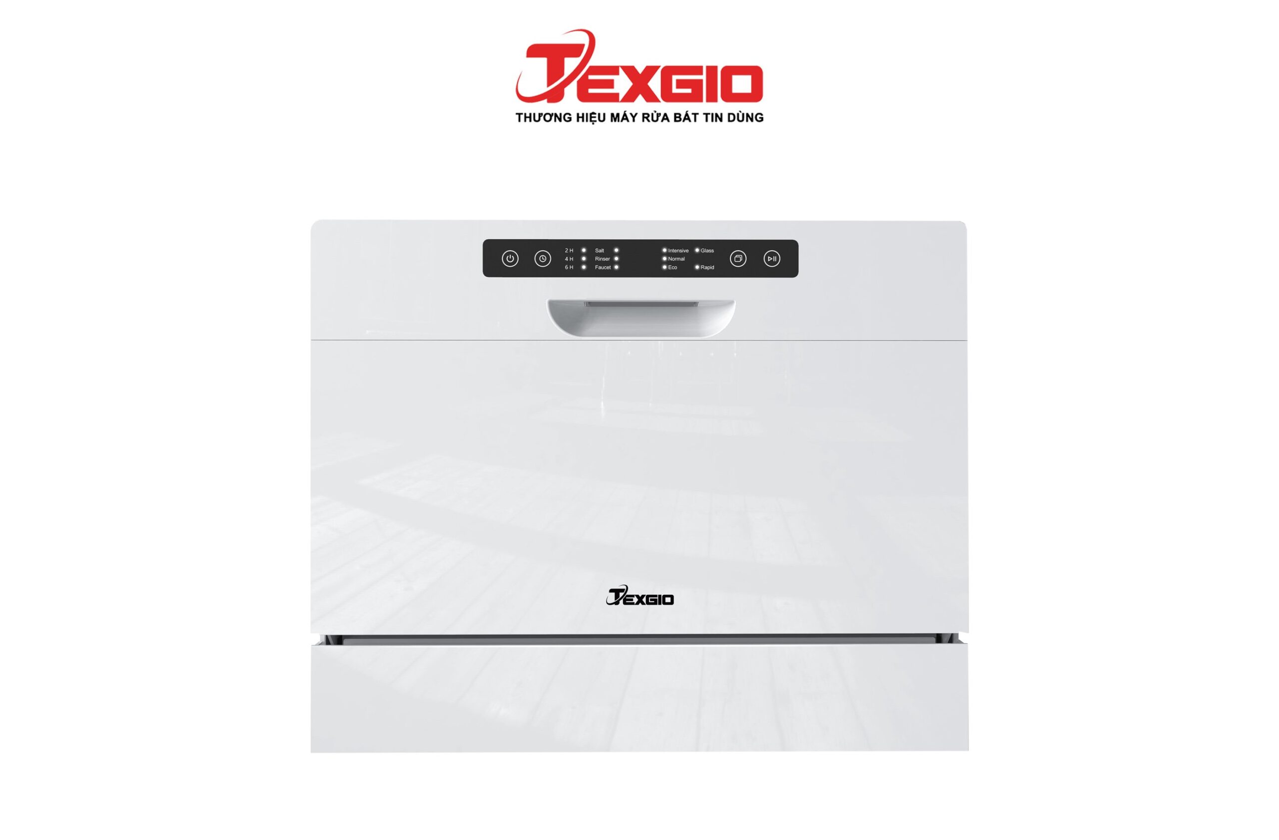 Texgio Dishwasher TG-DT2022B – Mini 6 Bộ Tự Động Mồi Nước