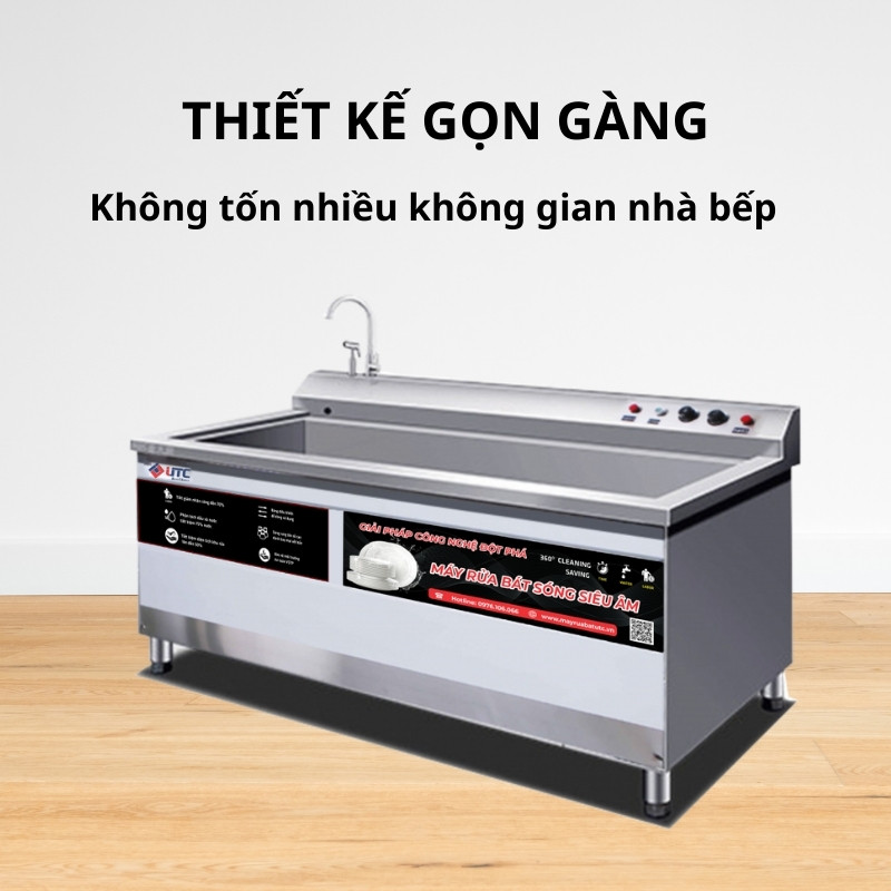 Máy Rửa Bát Siêu Âm UTC – 1800HD