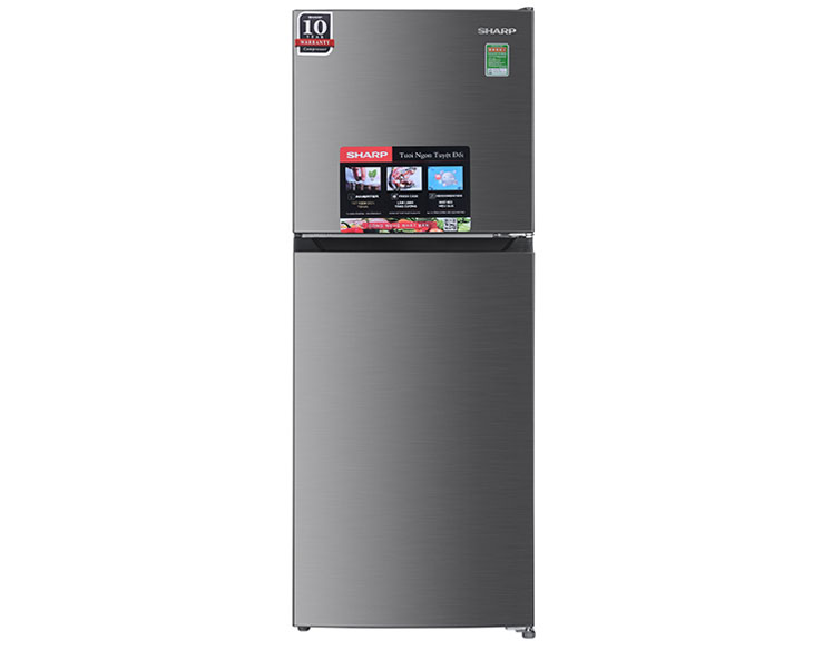 Tủ lạnh Sharp Inverter 181 Lít SJ-X198V-SL