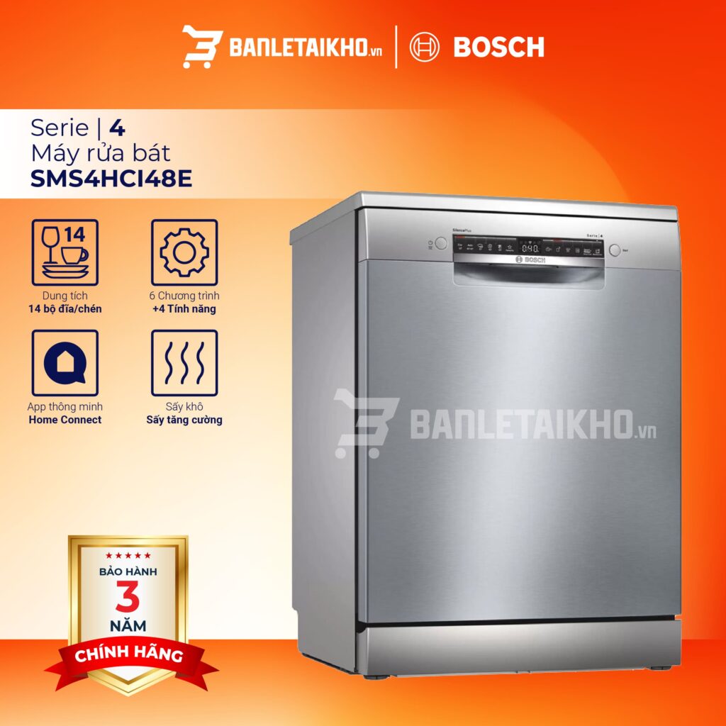 m&aacute;y rửa b&aacute;t bosch sms4hci48e