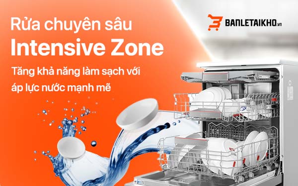 V&ugrave;ng rửa mạnh th&iacute;ch hợp với rửa nồi v&agrave; chảo cỡ lớn