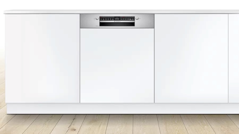 M&aacute;y rửa b&aacute;t Bosch SMI4HVS33E b&aacute;n &acirc;m c&oacute; thiết kế t&iacute;ch hợp &acirc;m tủ tinh tế, hiện đại&nbsp;
