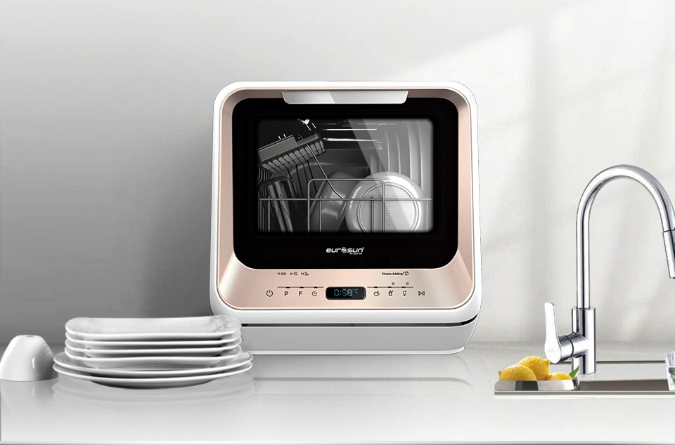 M&aacute;y Rửa Ch&eacute;n Mini 5 Bộ Eurosun STB50E06EU với c&aacute;c t&iacute;nh năng th&ocirc;ng minh mang đến sự tiện nghi tối đa v&agrave; hiệu quả cao trong việc rửa ch&eacute;n