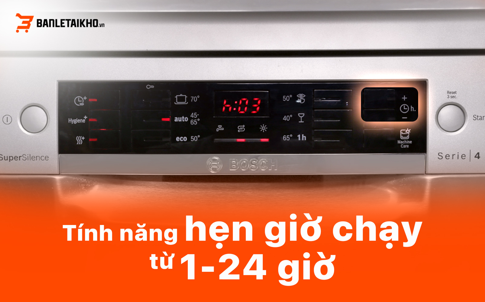 Hẹn giờ m&agrave;n h&igrave;nh sẽ hiển thị thời gian c&ograve;n lại, kh&ocirc;ng lo qu&ecirc;n tắt m&aacute;y