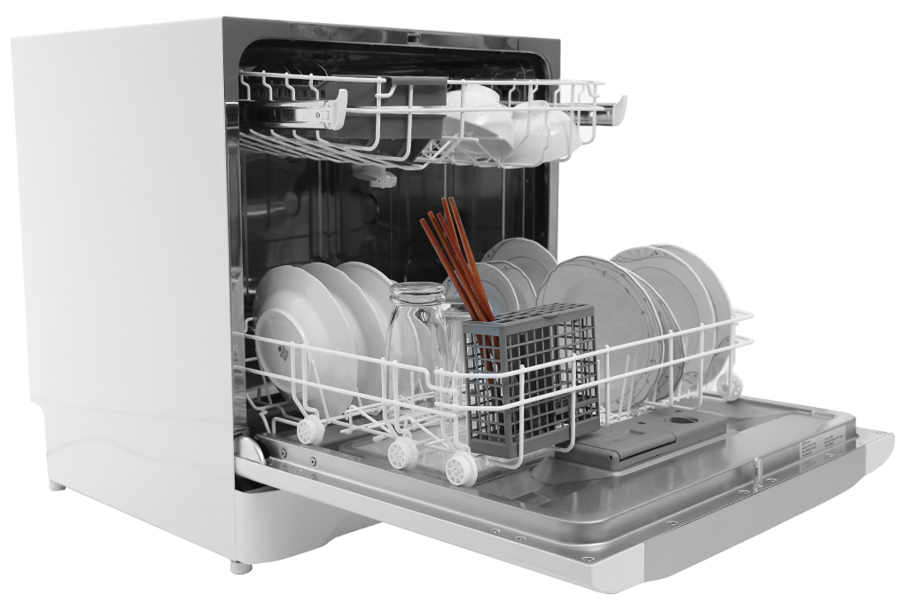 M&aacute;y rửa ch&eacute;n mini Electrolux ESF6010BW với thiết kế nhỏ gọn, tiện lợi, vừa vặn mọi kh&ocirc;ng gian bếp