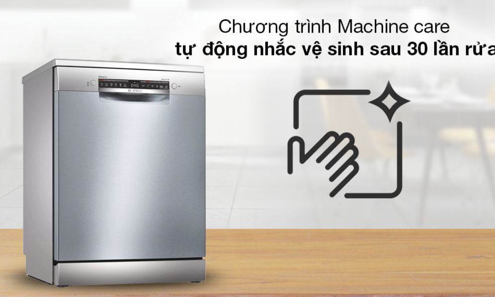 Machine Care chăm s&oacute;c vệ sinh m&aacute;y rửa b&aacute;t&nbsp;