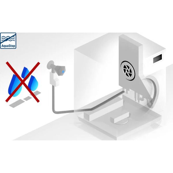 Hệ thống van cơ học gi&uacute;p ngăn ngừa mọi rủi ro hư hỏng do rỉ nước