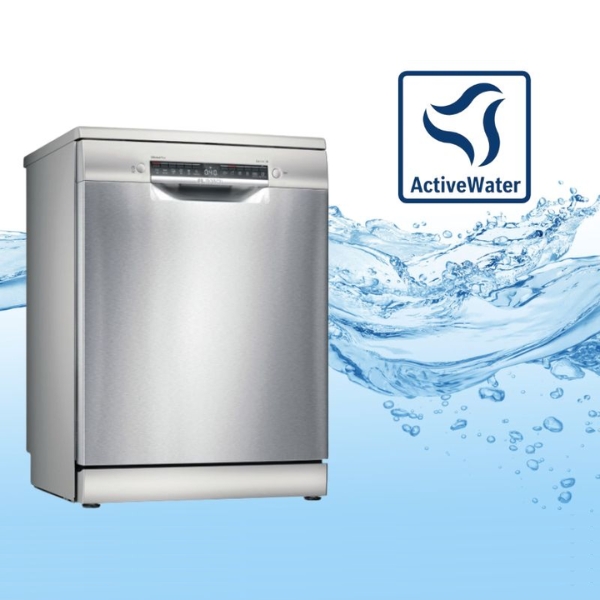 C&ocirc;ng nghệ ActiveWater của Bosch kết hợp hiệu quả hoạt động v&agrave; tiết kiệm năng lượng
