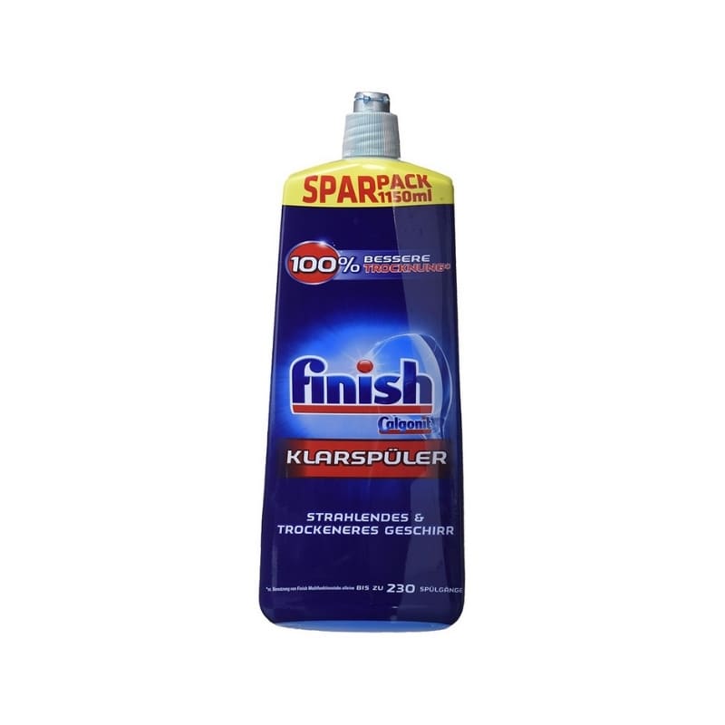 Nước l&agrave;m b&oacute;ng Finish 1150ml Lemon c&oacute; hiệu quả l&agrave;m b&oacute;ng ch&eacute;n đỉnh cao.