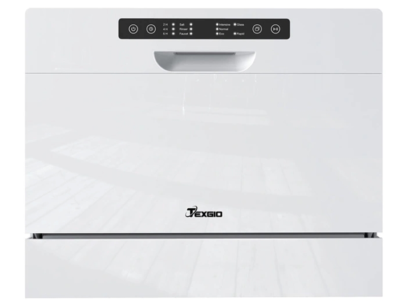 M&aacute;y rửa b&aacute;t Texgio Dishwasher TG-DT2022B - Mini 6 bộ tự động mồi nước c&oacute; thiết nhỏ gọn, tiết kiệm kh&ocirc;ng gian