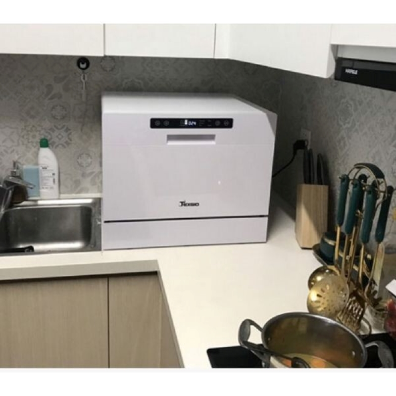 M&aacute;y rửa b&aacute;t Texgio Dishwasher TG-DT2022B - Mini 6 bộ tự động mồi nước chế độ tiết kiệm năng luọng