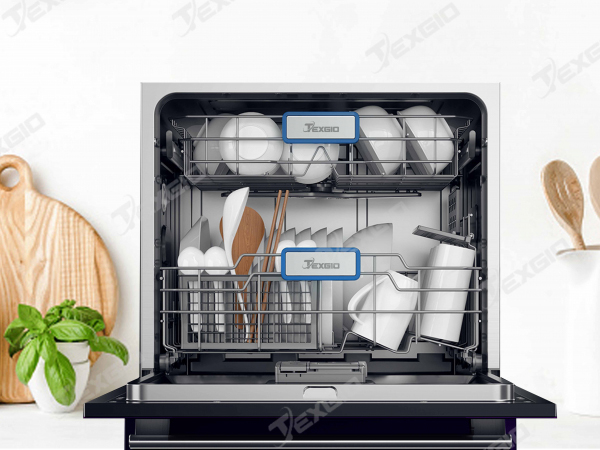 M&aacute;y rửa b&aacute;t Texgio TGWF68GB c&oacute; chức năng hẹn giờ (Delay) v&agrave; ExtraDrying