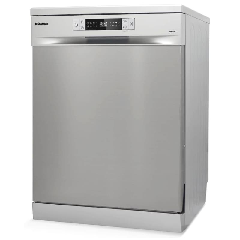 Mặt đáy của máy rửa bát Kocher KDEU-8835SE được thiết kế chắc chắn với chân trụ inox